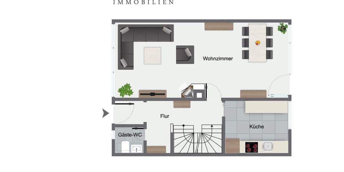 Reihenmittelhaus Köln Lindweiler - 4 Zimmer, 87 m&sup2;, 320.000&euro; | Angebot:23224448