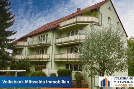 Helle 2-Raum-Wohnung mit Terrasse und Stellplatz! Einbauküche möglich!