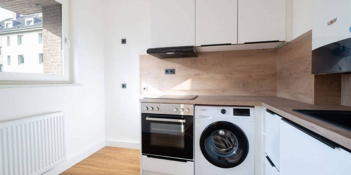 Etagenwohnung Düsseldorf Rath - 2 Zimmer, 50 m&sup2;, 209.000&euro; | Angebot:26886908