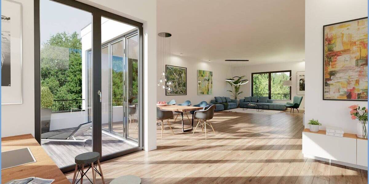 Etagenwohnung Pulheim Stommeln - 2 Zimmer, 90 m&sup2;, 564.500&euro; | Angebot:26499456