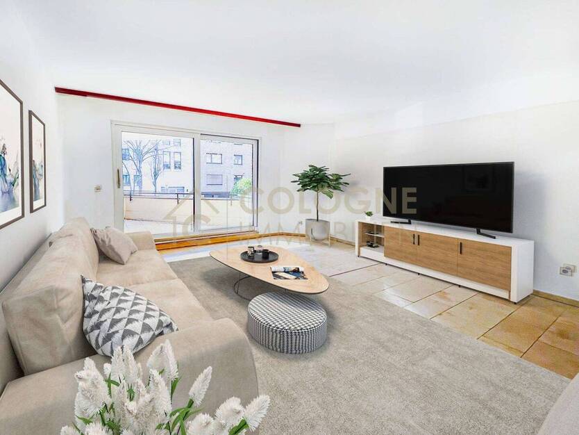 EXKLUSIVE 1,5-ZIMMER WOHNUNG IN KÖLN AM STADTWALD (BRAUNSFELD) MIT NEUWERTIGER KÜCHE 1 zimmer