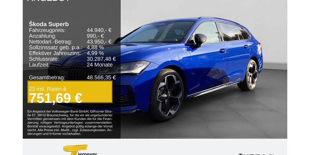 Skoda Superb 37.114 km 44.940 &euro; Remscheid 42857