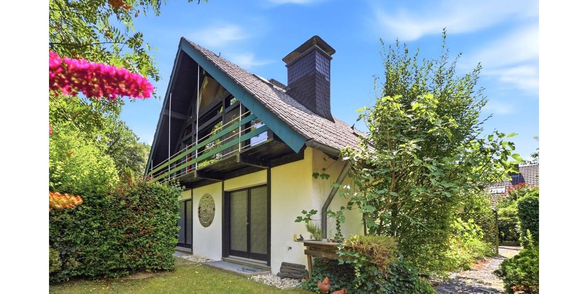 Idylle in Lohmar - Freistehendes Einfamilienhaus mit besonderer Architektur und lichtdurchfluteten Räumlichkeiten! - Einfamilienhaus Lohmar | Angebot:27107864