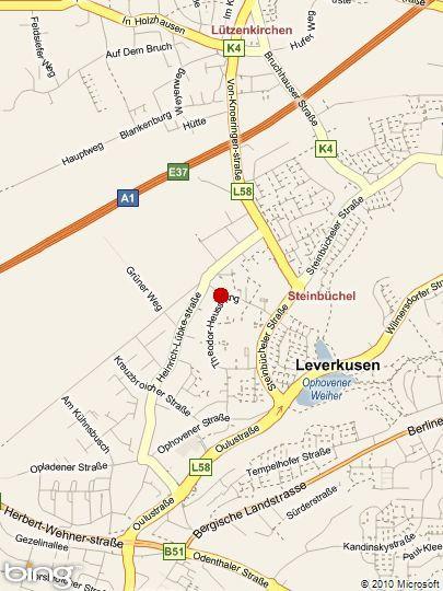 1-Zimmer-Single-Appartment in Leverkusen Steinbüchel zimmer