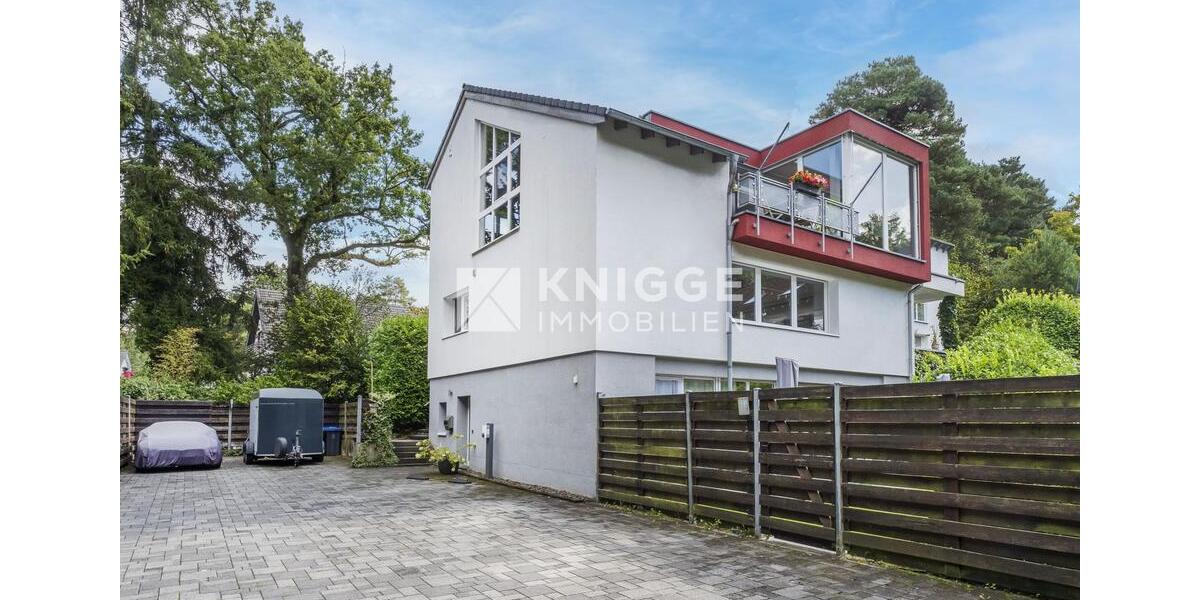 +++ 3439 - Architekten-Penthouse in begehrter Villenlage von GL-Hebborn +++ 4 zimmer