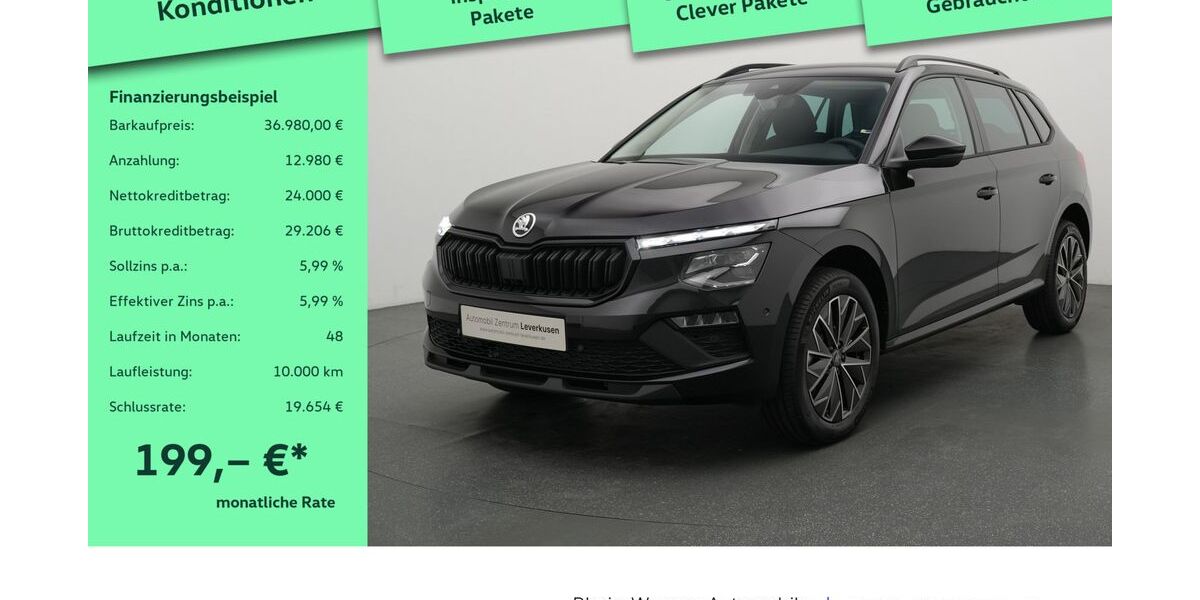 Skoda Kamiq 1.009 km 35.980 &euro; Leverkusen 51379