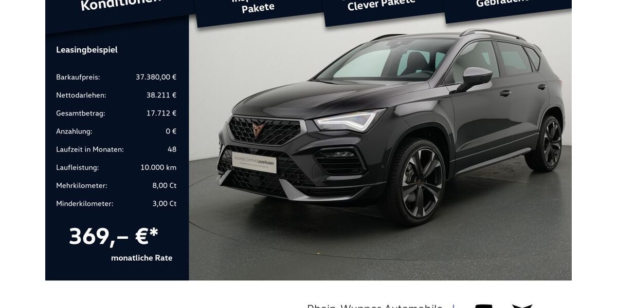 Cupra Ateca 1.001 km 36.380 &euro; Leverkusen 51373