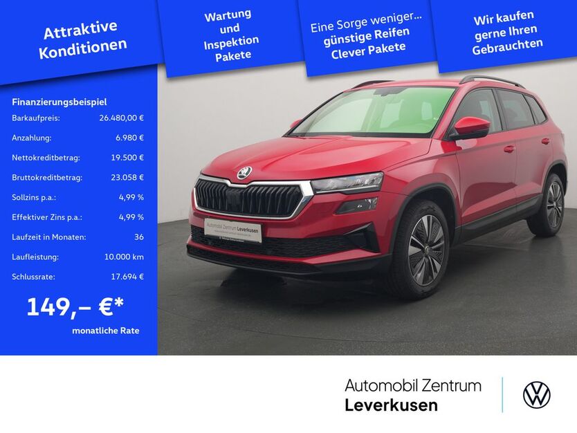 Skoda Karoq 59.979 km 25.480 € Leverkusen 51379
