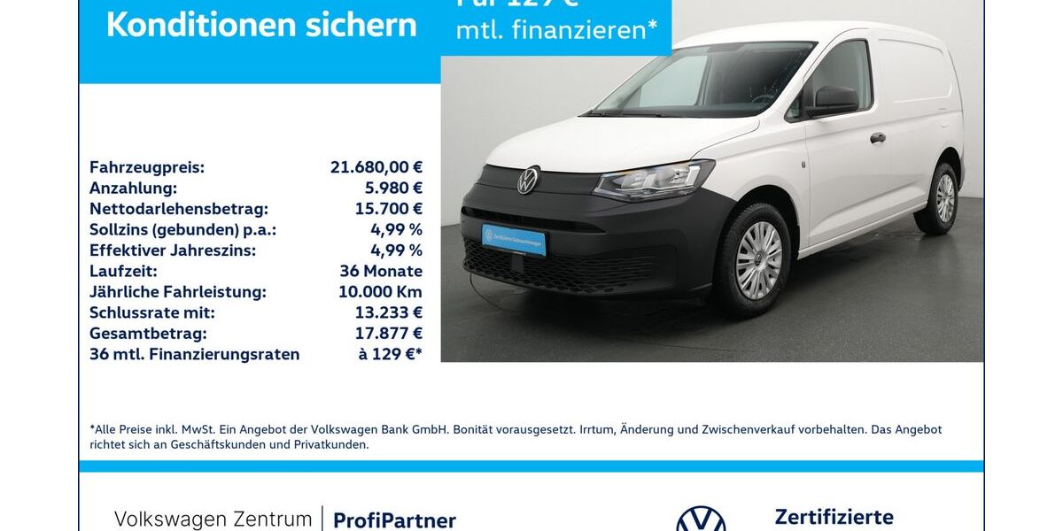 VW Caddy 19.414 km 21.380 &euro; Leverkusen 51379