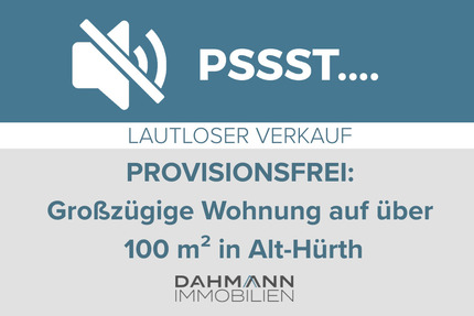 PROVISIONSFREI: Großzügige Wohnung mit Balkon auf über 100 m² in Alt-Hürth 2 zimmer