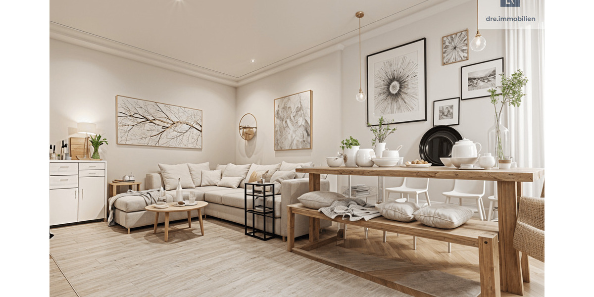 Etagenwohnung Köln Bayenthal - 2 Zimmer, 59 m&sup2;, 377.000&euro; | Angebot:25566767