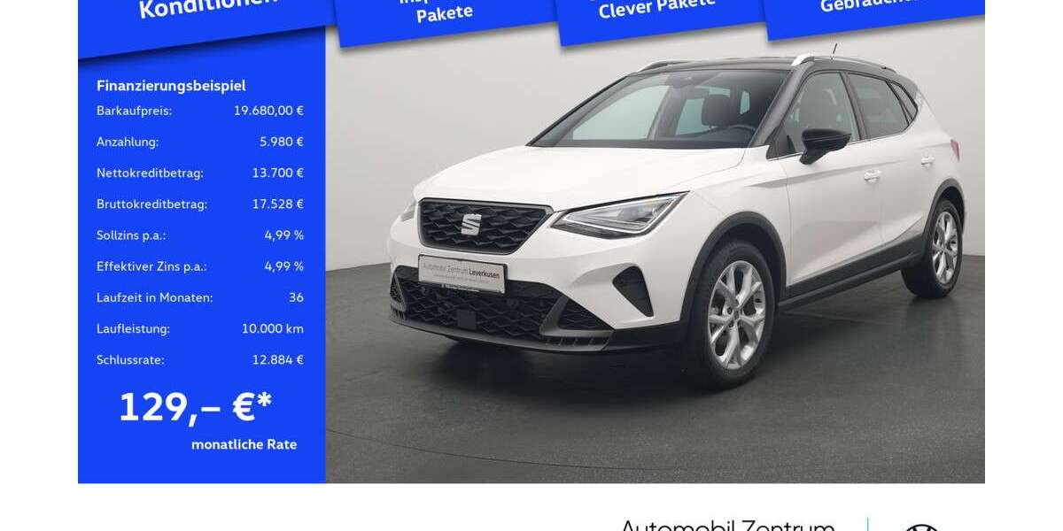Seat Arona 18.178 km 19.680 &euro; Leverkusen 51379