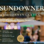 Sundowner im Sonnengarten