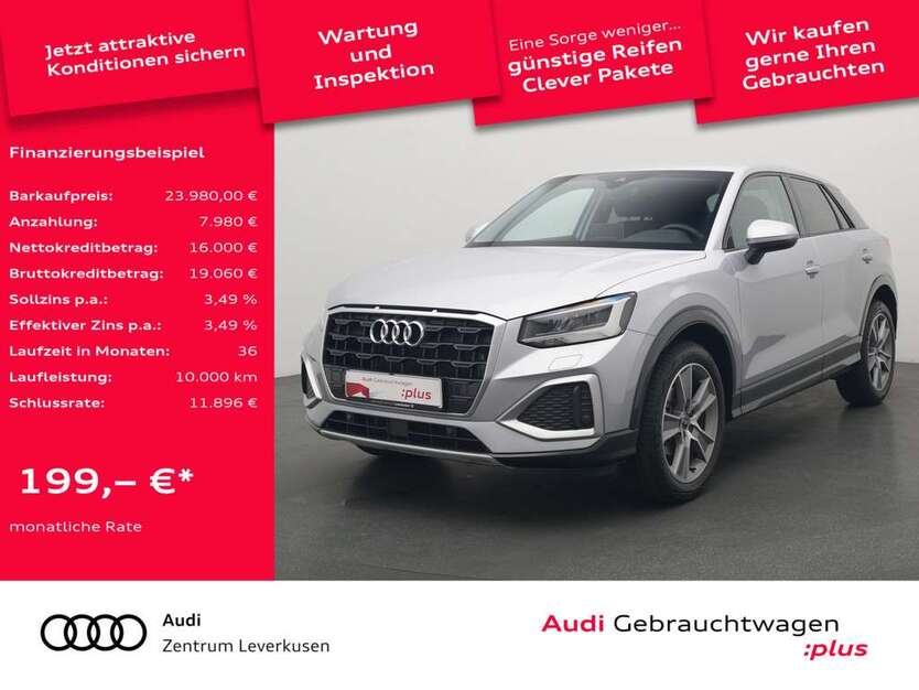 Audi Q2 9.670 km 23.980 € Leverkusen 51373