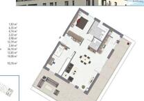 Moderne 3-Zimmer-Wohnung mit 60 m² Terrasse in Köln-Merheim