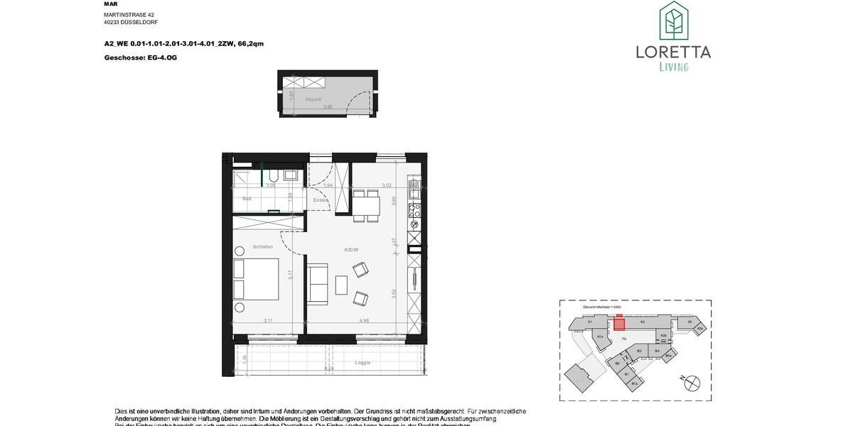 Ihr neues Zuhause: Moderne 2-Zimmer-Wohnung zum Erstbezug 2 zimmer
