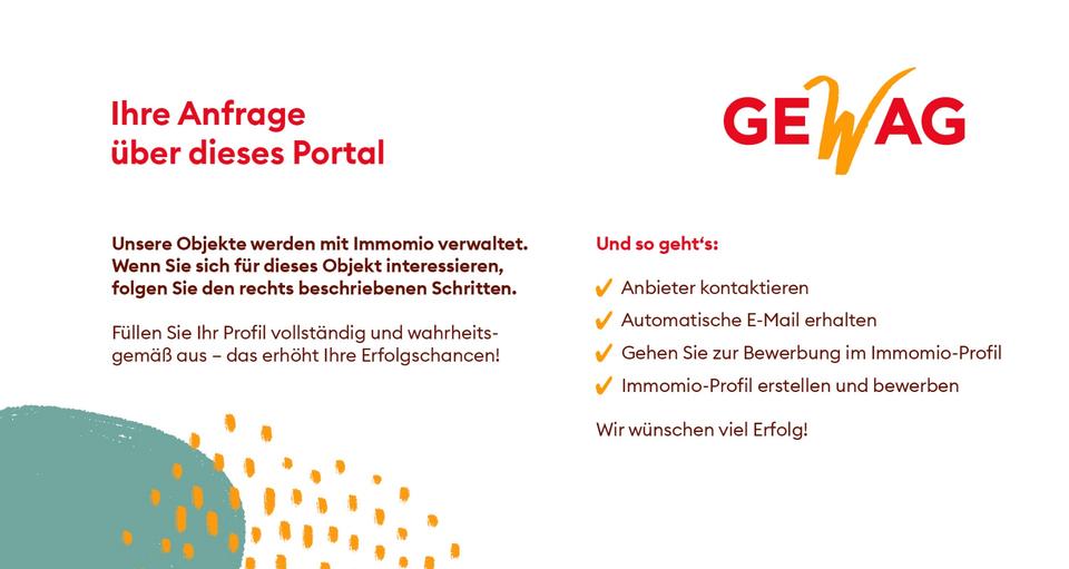 Etagenwohnung Erkrath - 1 Zimmer, 47 m&sup2;, 470&euro; | Angebot:26366001