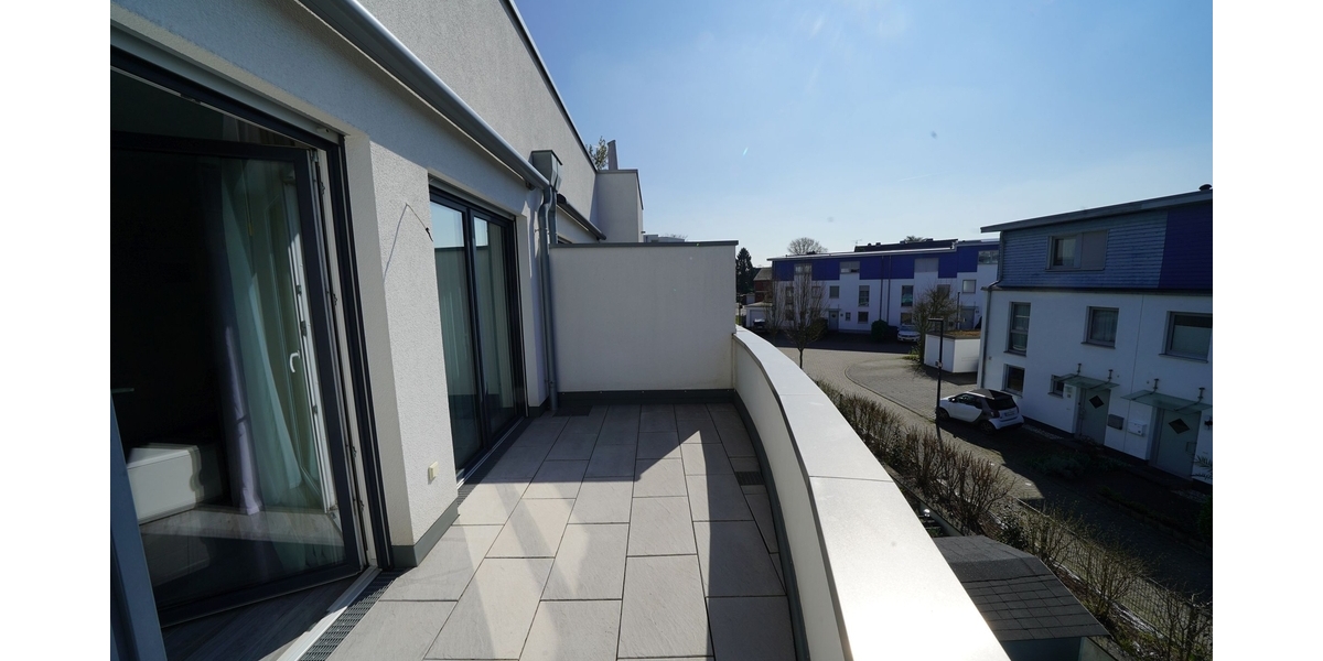 Hier lässt es sich leben! Moderne 2-Zimmer-Wohnung mit großem Sonnen-Balkon 2 zimmer