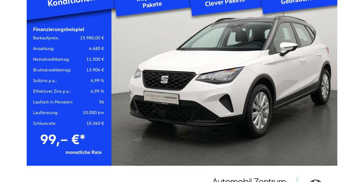 Seat Arona 26.324 km 15.980 &euro; Leverkusen 51379