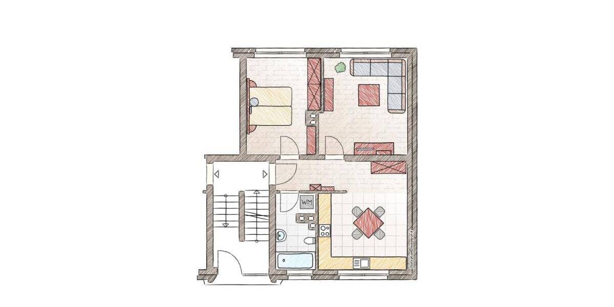 Wohnungspaket 5 ETW mit Carport 1 zimmer
