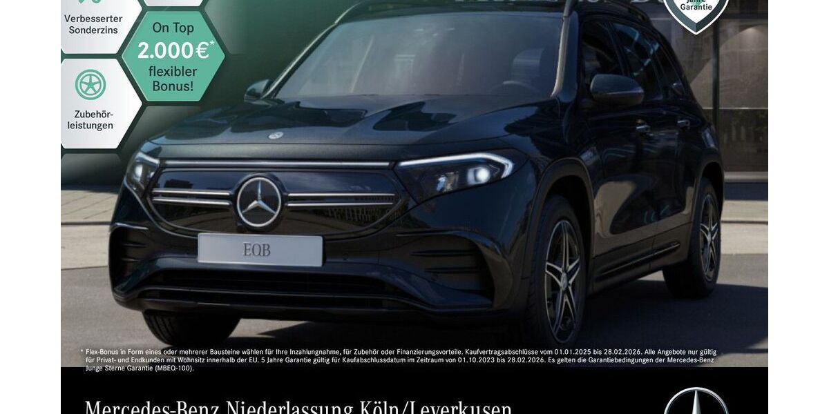 Mercedes-Benz EQB 4.186 km 36.990 € Leverkusen 51371