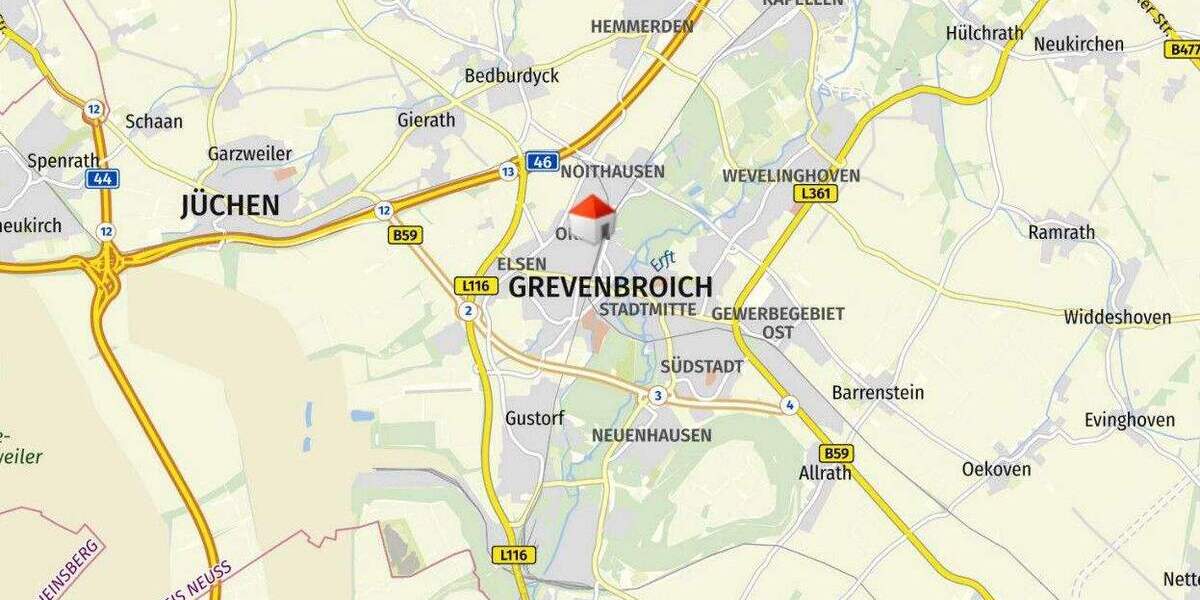 Einfamilienhaus Grevenbroich Orken - 7 Zimmer, 188 m&sup2;, 469.000&euro; | Angebot:23161784