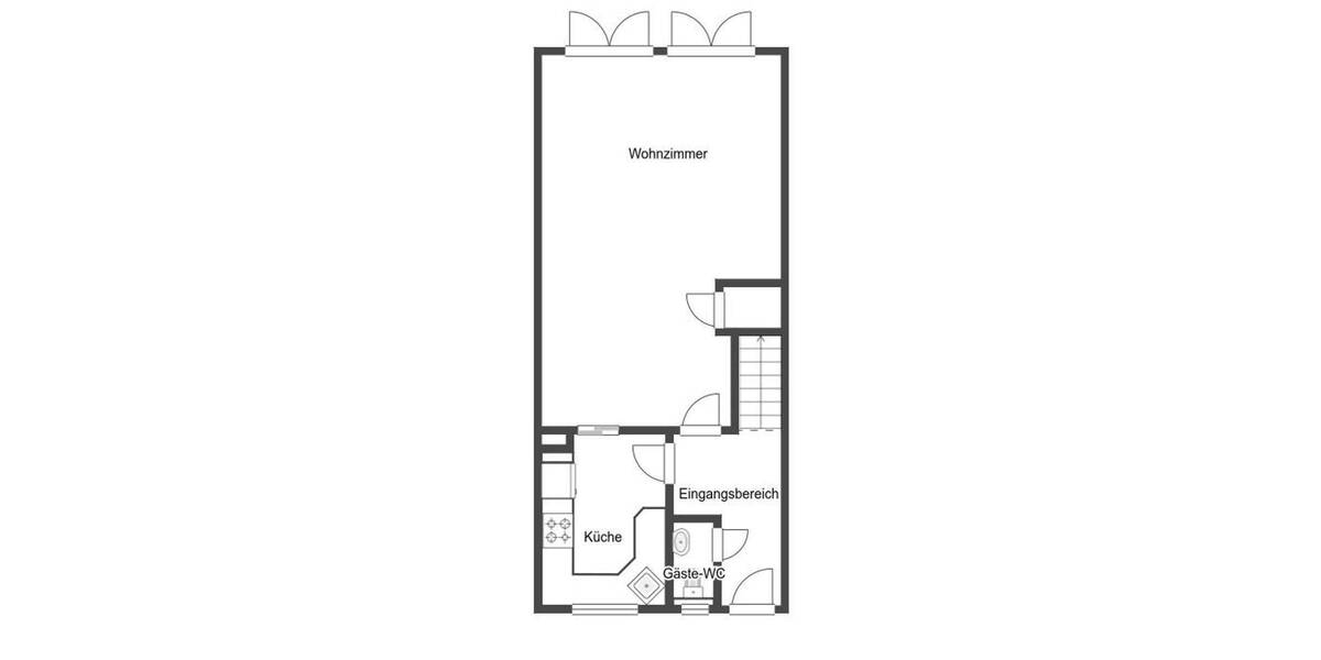 Reihenmittelhaus Neuss Stadionviertel - 6 Zimmer, 141 m&sup2;, 549.000&euro; | Angebot:25611828