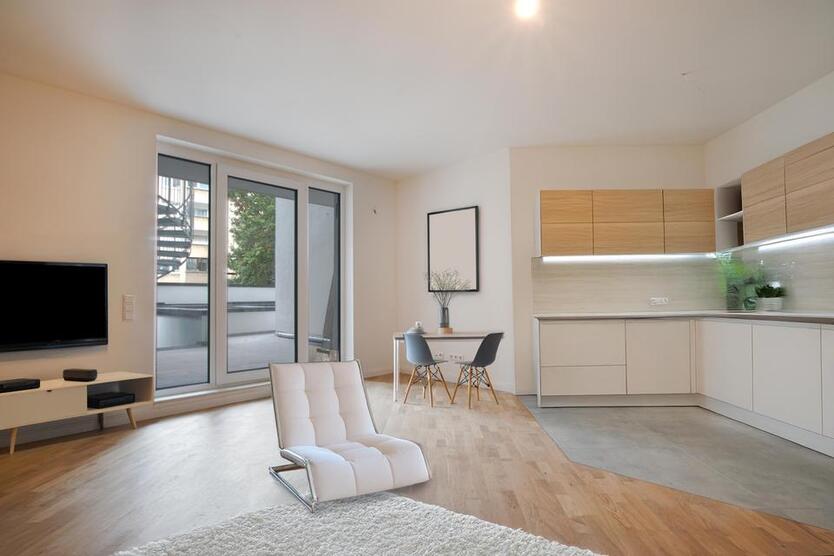 Erstbezug! Exklusive 3-Zimmer-Wohnung im 1. OG mit Terrasse – hochwertiger Neubau in Stadtmitte zimmer