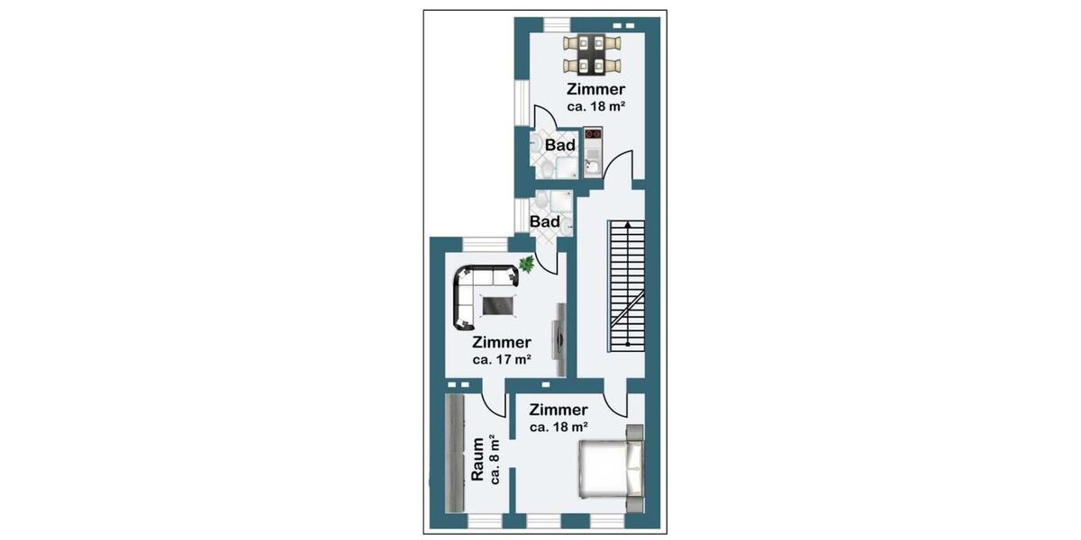 Attraktive Kapitalanlage – Denkmalgeschütztes Mehrfamilienhaus in 17 zimmer