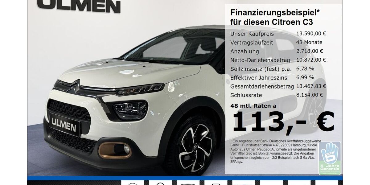 Citroen C3 17.416 km 13.590 &euro; Düsseldorf 40233