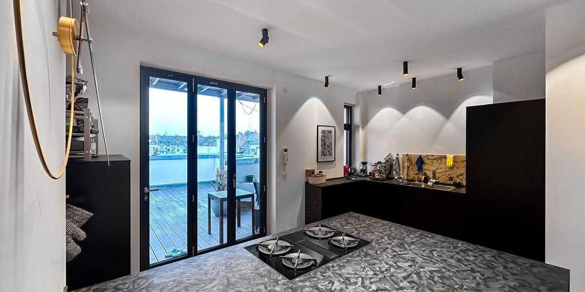 Terrassenwohnung Düsseldorf Friedrichstadt - 3 Zimmer, 130 m&sup2;, 2.470&euro; | Angebot:24907869