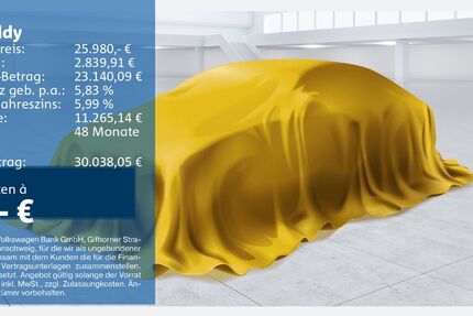 VW Caddy 66.446 km 25.980 &euro; Remscheid 42897