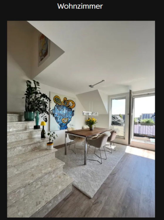 Helle, modernisierte Maisonette-Wohnung in Grevenbroich