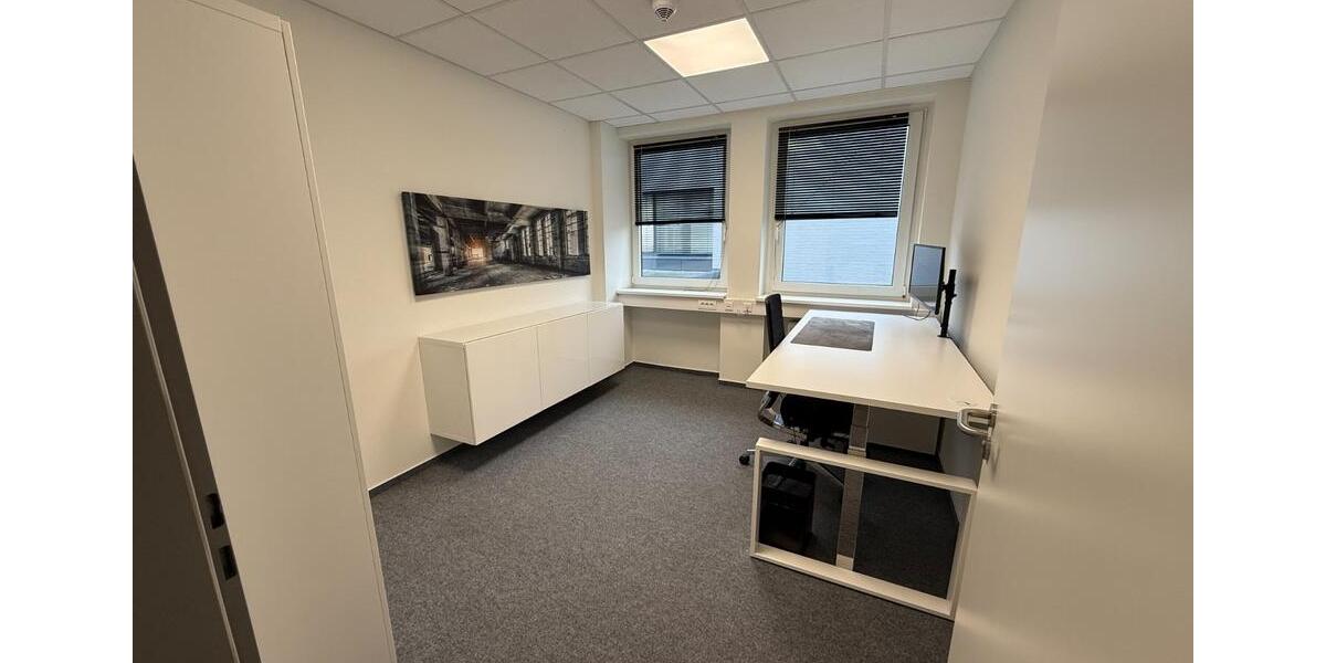 11 qm möbliertes Büro im Gewerbepark inkl. Strom Heizung Internet zimmer