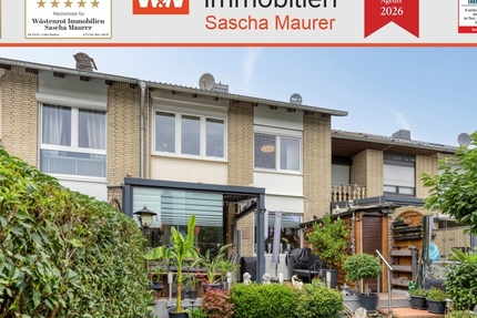 Top gepflegtes Reihenmittelhaus mit gemütlichem Garten, Terrasse und Garage in beliebter Wohnlage - Haus Pulheim / Brauweiler Brauweiler | Angebot:27285366