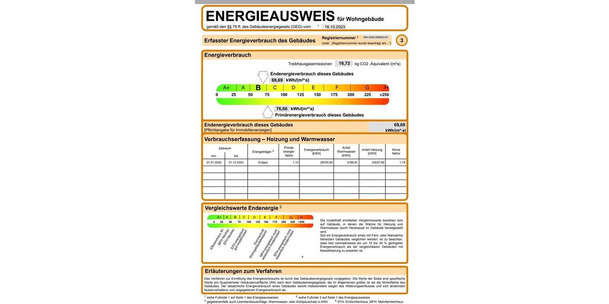 Reihenendhaus in Burscheid zimmer