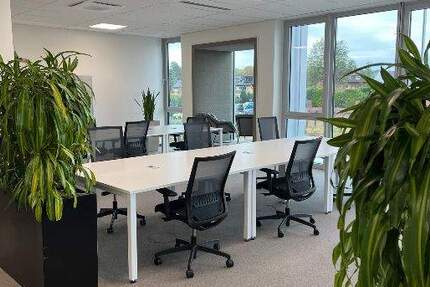 Flex Desk im Coworking Space (Coworkingarbeitsplatz - All-in-Miete zimmer