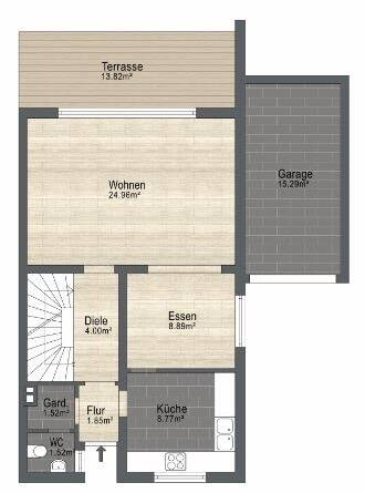 Schöne Doppelhaushälfte zentral in Leverkusen Lützenkirchen 4 zimmer