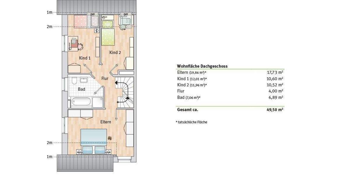 Doppelhaushälfte Langenfeld (Rheinland) Reusrath - 5 Zimmer, 132 m&sup2;, 2.100&euro; | Angebot:25865302