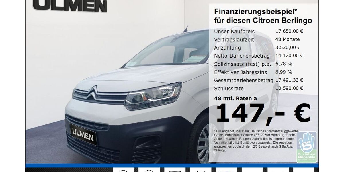 Citroen Berlingo 37.670 km 17.612 &euro; Düsseldorf 40233
