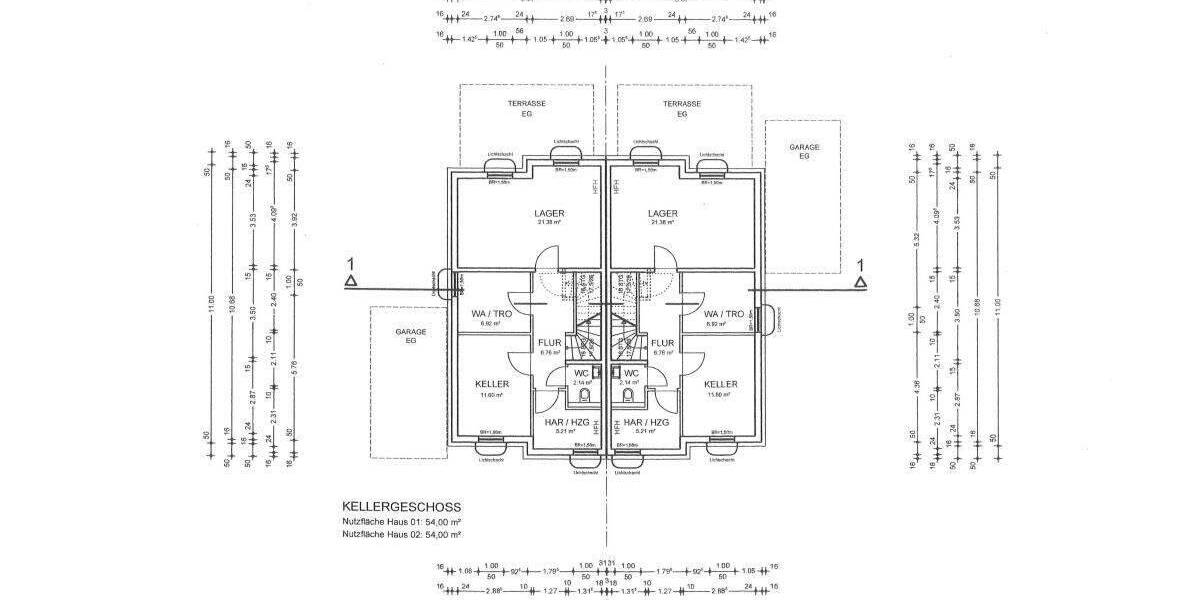 Doppelhausgrundstück in ruhiger Wohnlage von LützenkirchenQuettigen * nähe Bürgerbusch * Baugenehmigung liegt vor * zimmer