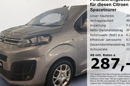 Citroen SpaceTourer 97.060 km 25.888 &euro; Düsseldorf 40231
