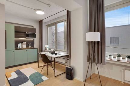 Zentral + möbliert: 1-Zimmer-Apartment gelegen in Köln-Ehrenfeld ab Februar | Maxi Studio 1 zimmer