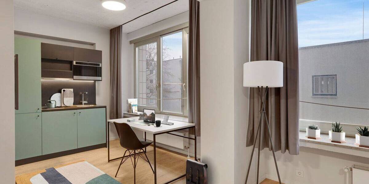 Zentral + möbliert: 1-Zimmer-Apartment gelegen in Köln-Ehrenfeld ab Februar | Maxi Studio 1 zimmer