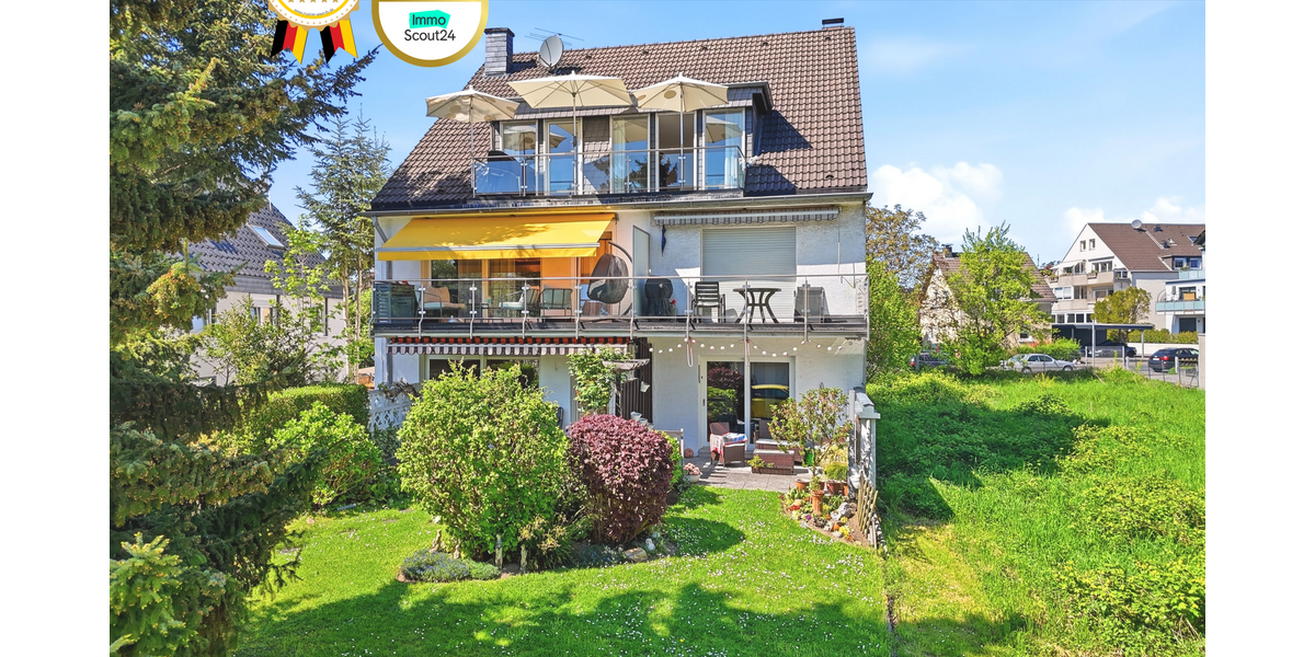Etagenwohnung Bergisch Gladbach Paffrath - 3 Zimmer, 106 m&sup2;, 300.000&euro; | Angebot:26417373