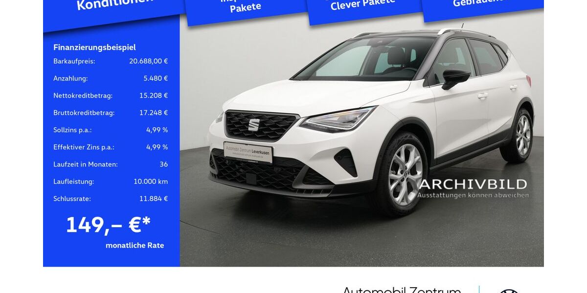 Seat Arona 24.638 km 20.680 &euro; Leverkusen 51379