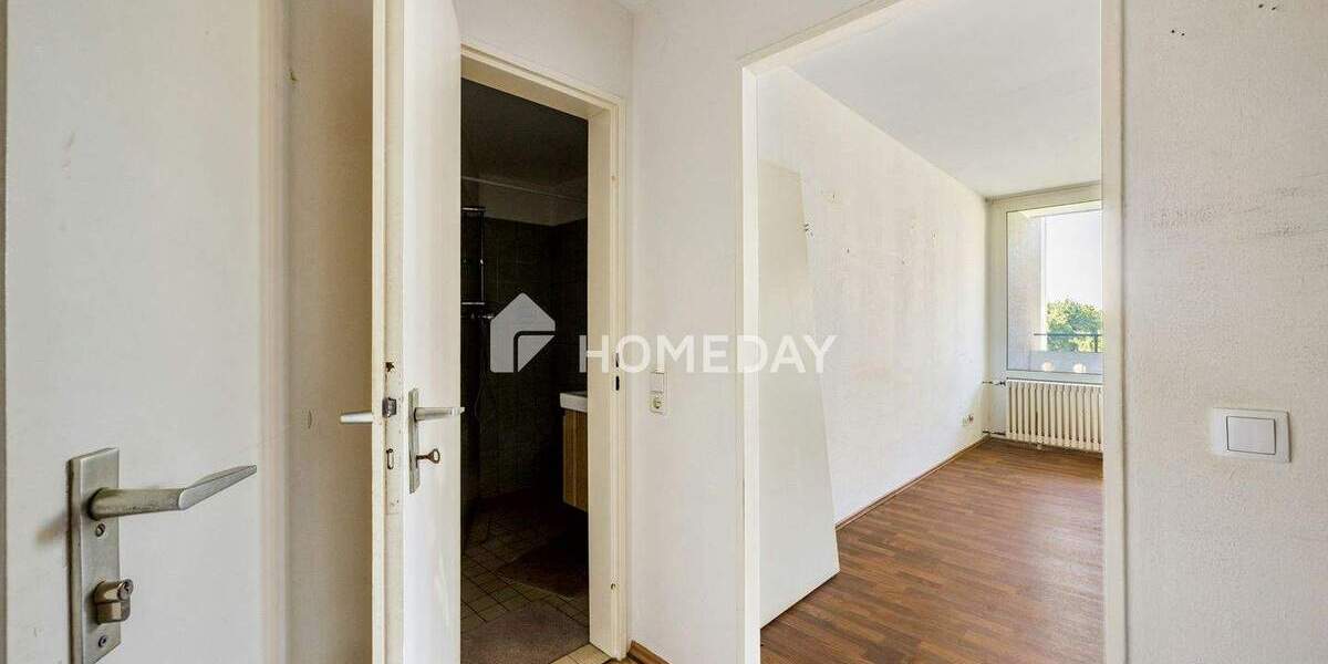 Ideal geschnittene Singlewohnung mit Westloggia im gepflegten Mehrfamilienhaus 1 zimmer