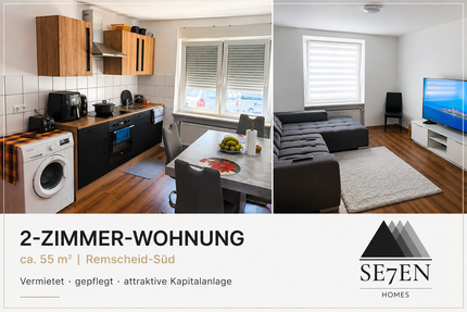 Wohnung Remscheid Remscheid-Süd - 2 Zimmer, 55 m&sup2;, 109.000&euro; | Angebot:27316963