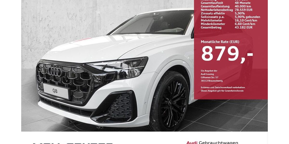 Audi Q8 10.000 km 89.990 &euro; Düsseldorf 40549