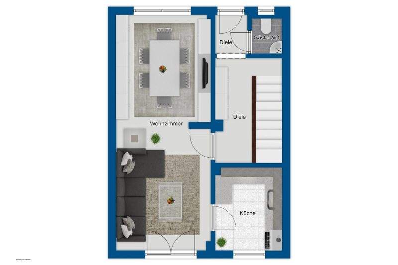 Gepflegtes Reihenhaus mit modernisierter Ausstattung, Garten, Keller und zwei Stellplätzen 5 zimmer